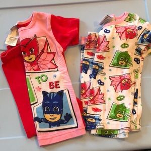 4 piece PJ Masks Pajamas